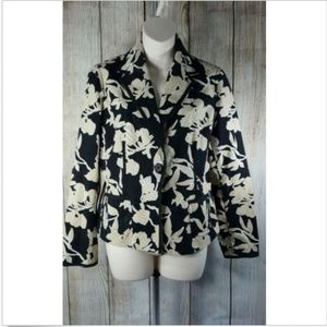 Liz Claiborne Blazer Fitted One Button